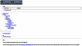 What Mogulforums.com website looked like in 2023 (2 years ago)