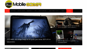 What Mobilegamer.com.br website looked like in 2023 (This year)
