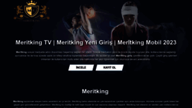 What Meritkingtv.com.tr website looked like in 2023 (This year)