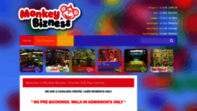 What Monkey-bizness.co.uk website looked like in 2023 (This year)