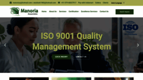 What Manoriaassociates.com website looked like in 2023 (1 year ago)