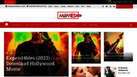 What Movieshub.com.ng website looked like in 2023 (This year)