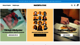 What Macentastore.com website looked like in 2023 (This year)