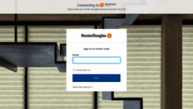 What Myhunterdouglas.com website looked like in 2023 (This year)
