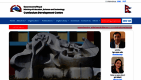 What Moecdc.gov.np website looked like in 2023 (1 year ago)