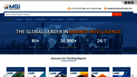 What Marketgrowthinsight.com website looked like in 2023 (1 year ago)