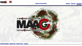 What Maaggenerator.com website looked like in 2023 (1 year ago)