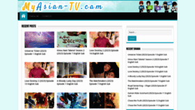 What Myasian-tv.cam website looked like in 2023 (This year)