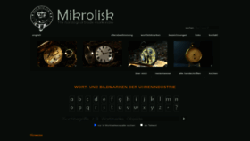 What Mikrolisk.de website looked like in 2023 (This year)