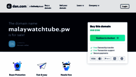 What Malaywatchtube.pw website looked like in 2023 (This year)