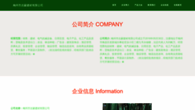 What Mzsrjw.cn website looked like in 2023 (This year)