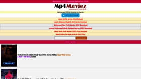 What Mp4moviez.gg website looked like in 2023 (This year)
