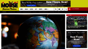 What Mooseradio.com website looked like in 2023 (1 year ago)