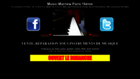 What Music-marnew-instruments.com website looked like in 2023 (This year)