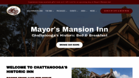 What Mayorsmansioninn.com website looked like in 2023 (This year)
