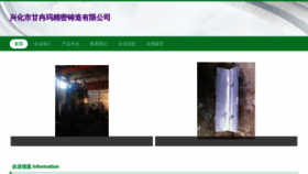 What Magara.cn website looked like in 2023 (This year)