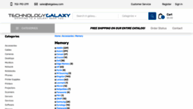 What Memorygalaxy.com website looked like in 2023 (This year)