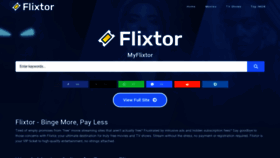 What Myflixtor.tv website looked like in 2023 (1 year ago)