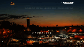 What Marrakechweekend.com website looked like in 2023 (This year)