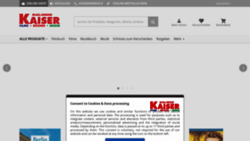 What Mail-order-kaiser.de website looked like in 2023 (This year)