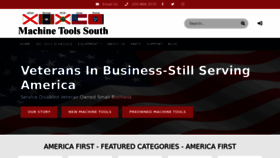 What Machinetoolssouth.com website looked like in 2023 (1 year ago)
