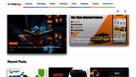 What Mytechbug.com website looked like in 2023 (2 years ago)
