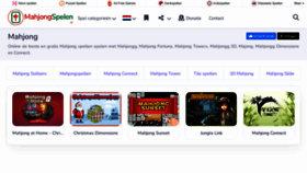 What Mahjongspelen.nl website looked like in 2023 (This year)