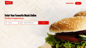 What Mealhi5.com website looked like in 2023 (This year)