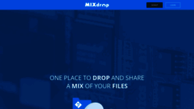 What Mixdrop.gl website looked like in 2023 (This year)