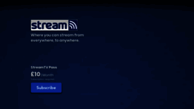What Mystreamtv.co.uk website looked like in 2023 (This year)
