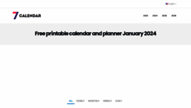 What Marchcalendar.top website looked like in 2023 (This year)
