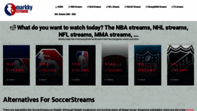 What Markkystreams.com website looked like in 2023 (This year)