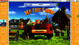 What Myfreefarm.de website looked like in 2023 (This year)