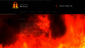 What Montoyaextintores.com website looked like in 2024 (1 year ago)