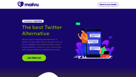 What Mailvu.com website looks like in 2024 