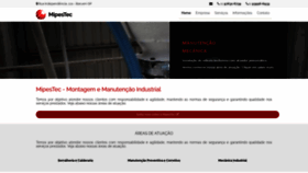 What Mipestec.com.br website looks like in 2024 