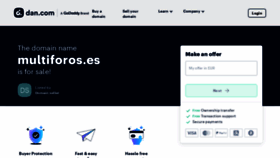 What Multiforos.es website looks like in 2024 