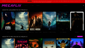 What Megaflix.to website looked like in 2024 (1 year ago)
