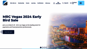 What Merchantriskcouncil.org website looks like in 2024 