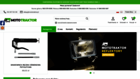 What Mototraktor.pl website looks like in 2024 