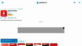 What Muvi-downloader.en.uptodown.com website looks like in 2024 
