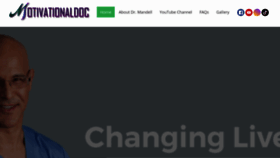 What Motivationaldoc.com website looks like in 2024 