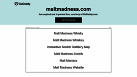 What Maltmadness.com website looks like in 2024 