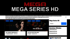 What Megaserieshd.xyz website looks like in 2024 