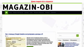 What Magazin-obi.ru website looks like in 2024 
