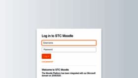 What Moodle.stc.edu.hk website looks like in 2024 