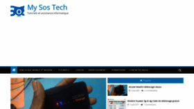 What Mysostech.com website looks like in 2024 