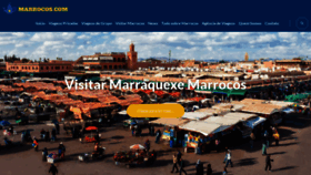 What Marrocos.com website looks like in 2024 