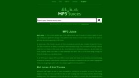 What Mp3-juice.la website looks like in 2024 