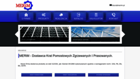 What Merim.pl website looks like in 2024 